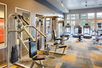 Gym Fitness Equipment at Rockvue, Broomfield, Colorado